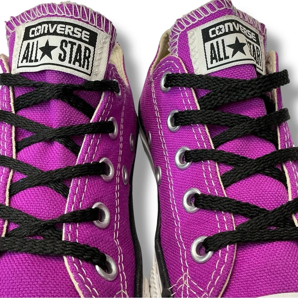 Converse Violet Canvas Sneakers US Youths Size 13